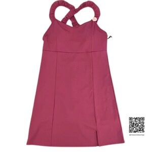 Sincerely Jules (Medium - NWT) Berry Golf Tennis Dress with attached shorties